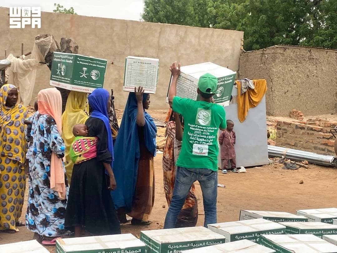 1,800 حقيبة شخصية من «سلمان للإغاثة» إلى باقرمي في تشاد